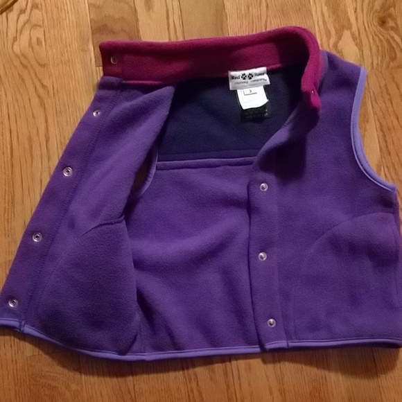 Red Rover Purple Fleece Vest, size 3 (3T-4T) - Picture 3 of 8